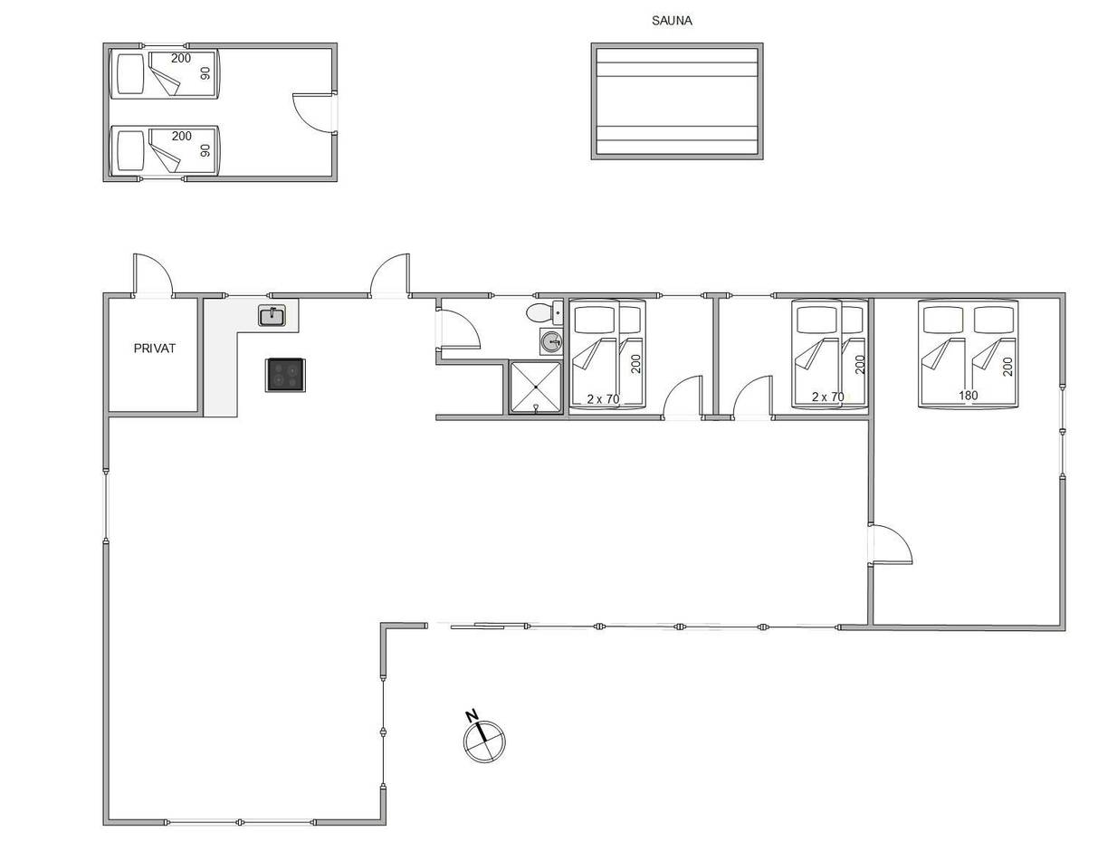 Vorschaubild von Ferienhaus SE44 in Toftum - Rømø