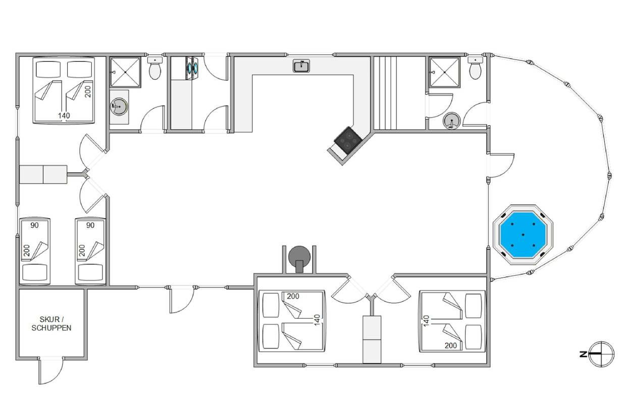 Vorschaubild von Ferienhaus SE57 in Søndervig - Westjütland