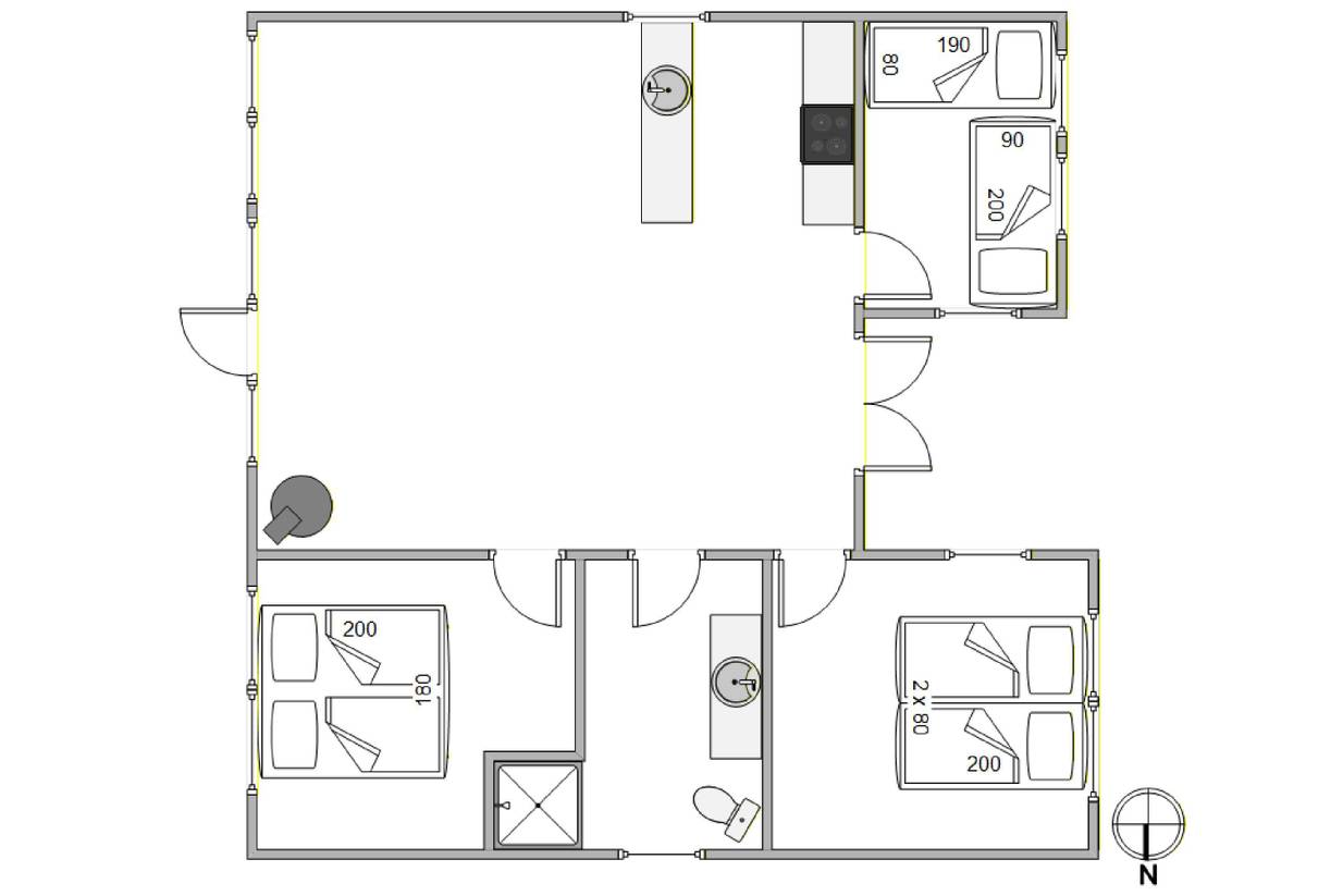 Vorschaubild von Ferienhaus SE89 in Bork Havn - Westjütland