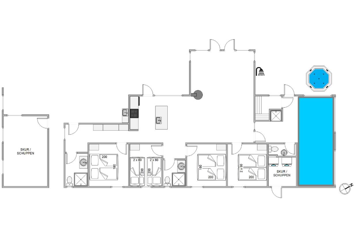 Vorschaubild von Ferienhaus SG64 in Søndervig - Westjütland