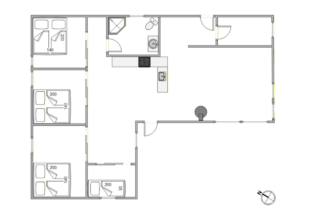 Vorschaubild von Ferienhaus SI53 in Bork Havn - Westjütland