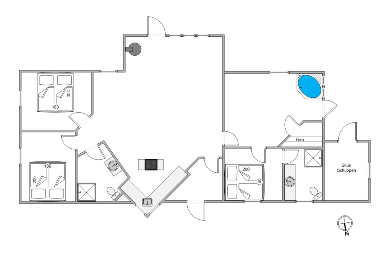 Vorschaubild von Ferienhaus SK26 in Houstrup - Westjütland