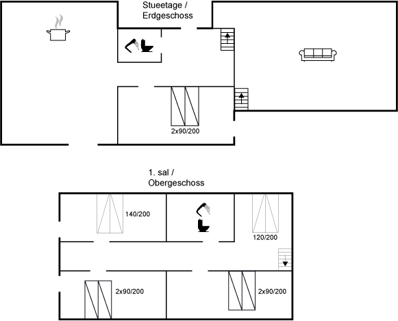 Vorschaubild von Ferienhaus SK37 auf Vang - Bornholm