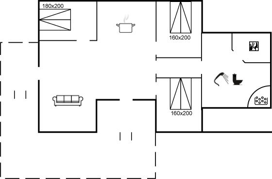 Vorschaubild von Ferienhaus SL55 in Kongsmark - Rømø