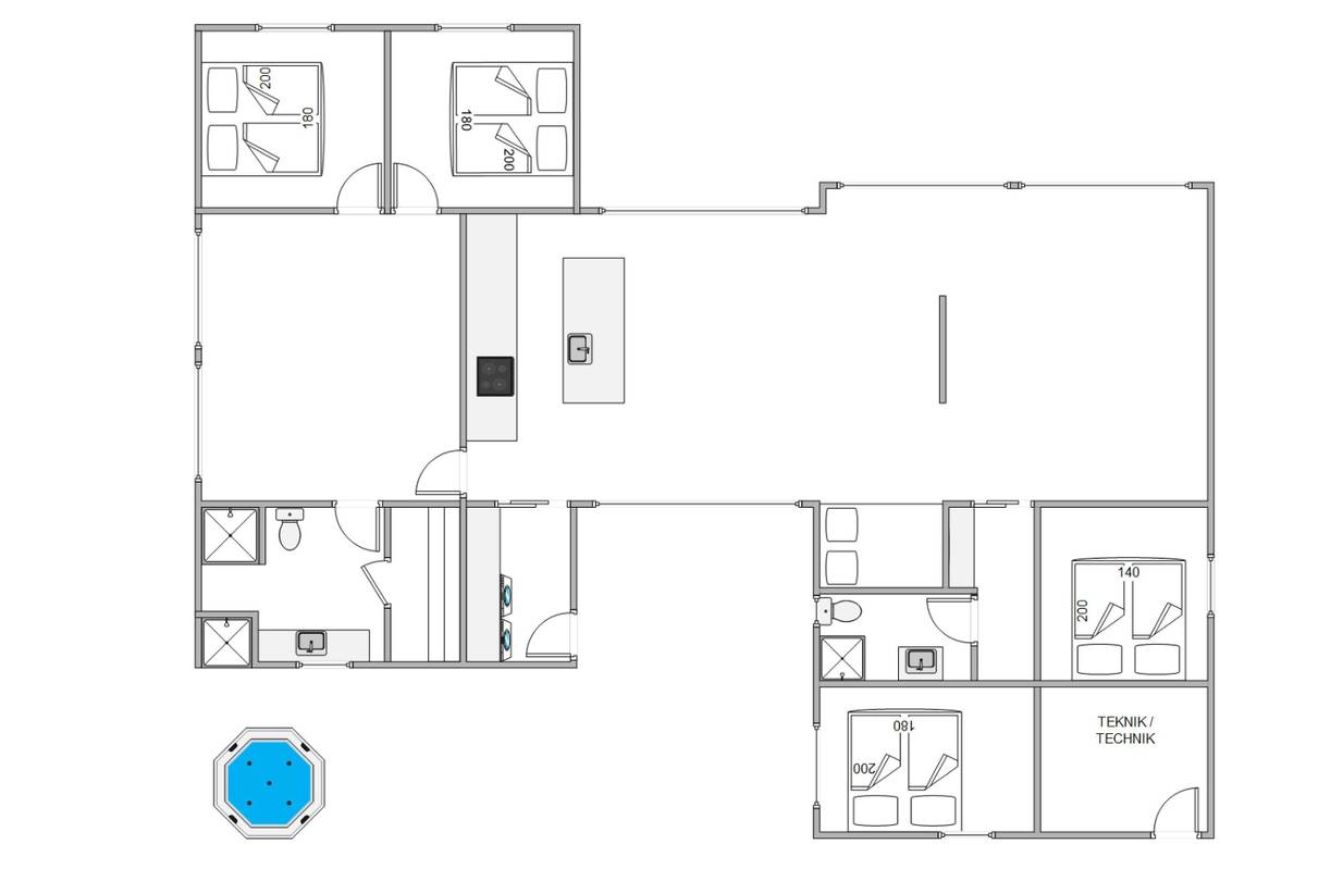 Vorschaubild von Ferienhaus SL68 in Blåvand - Westjütland