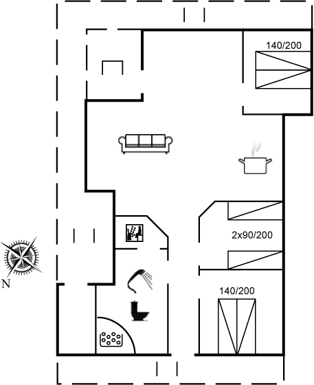 Vorschaubild von Ferienhaus SN12 in Vejlby Klit - Westjütland