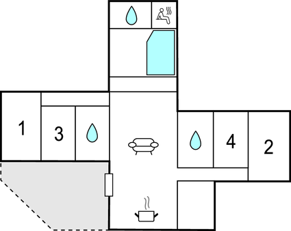 Vorschaubild von Ferienhaus SN85 in Haurvig - Årgab - Westjütland