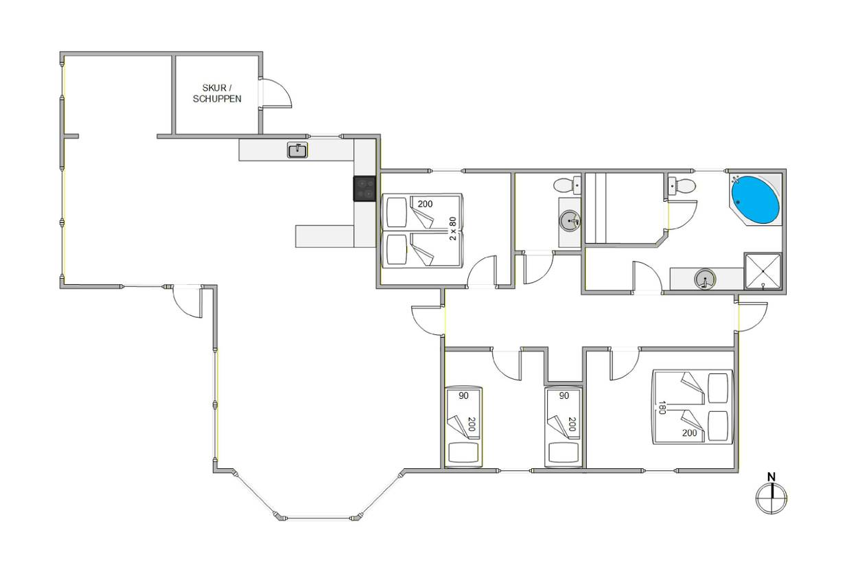 Vorschaubild von Ferienhaus SP19 in Bork Havn - Westjütland