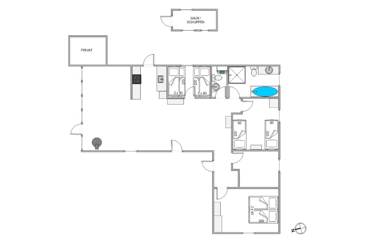 Vorschaubild von Ferienhaus SR76 in Søndervig - Westjütland