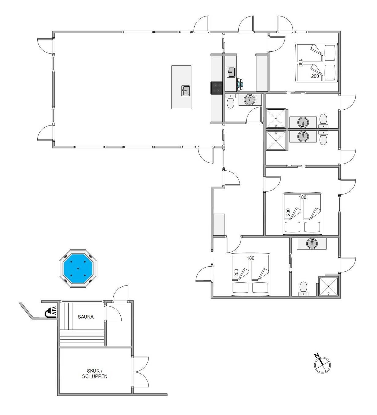 Vorschaubild von Ferienhaus SR82 in Henne Strand - Westjütland