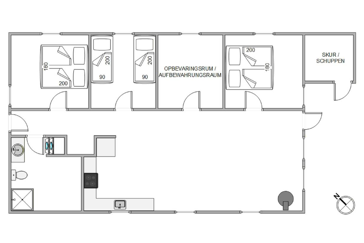 Vorschaubild von Ferienhaus ST16 in Søndervig - Westjütland