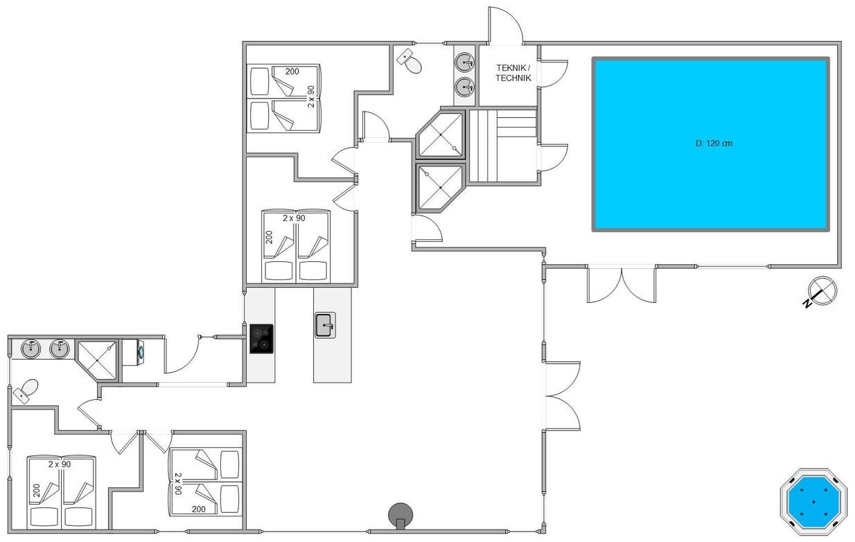 Vorschaubild von Ferienhaus ST51 in Ho - Blåvand - Westjütland