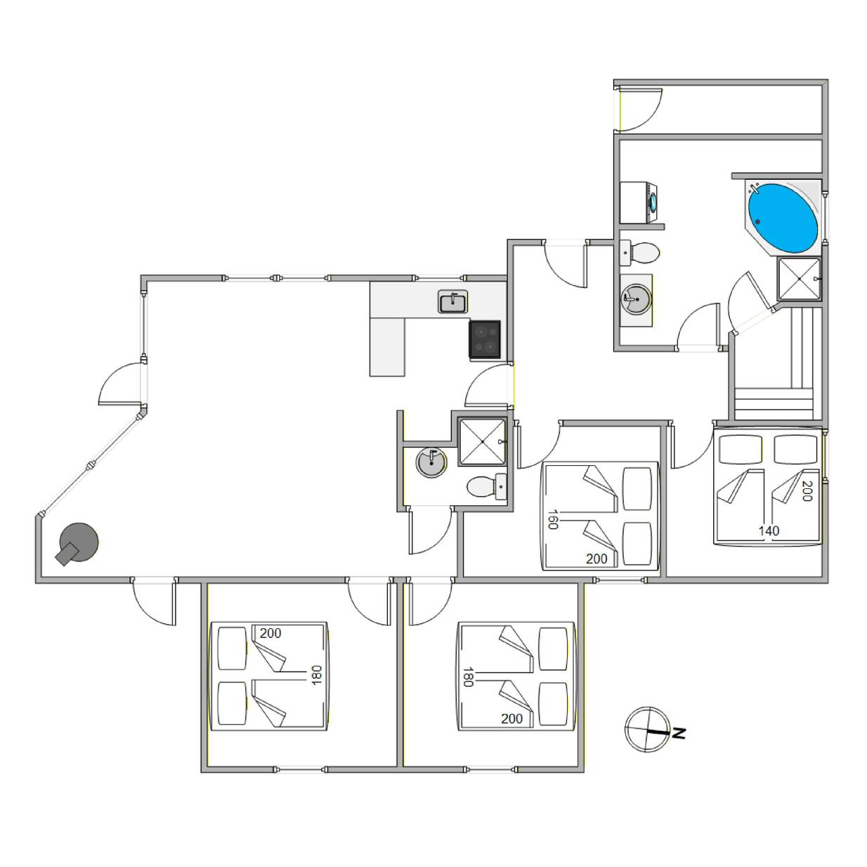 Vorschaubild von Ferienhaus ST92 in Blåvand - Westjütland