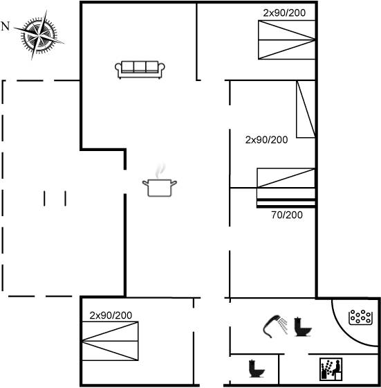 Vorschaubild von Ferienhaus SU61 in Bjerregård - Westjütland