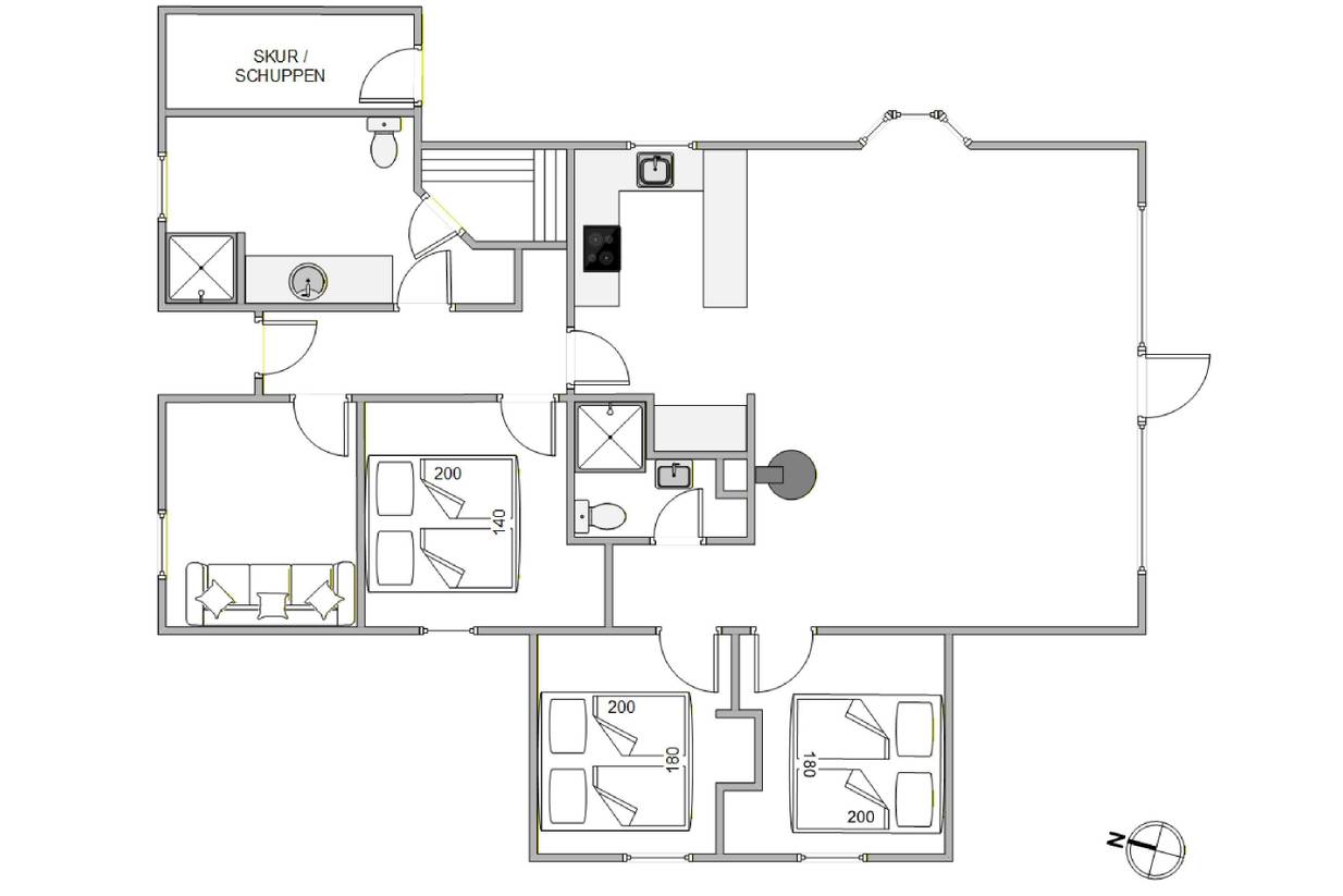 Vorschaubild von Ferienhaus SU66 in Houstrup - Westjütland