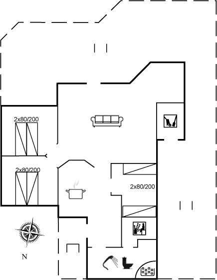 Vorschaubild von Ferienhaus SU99 in Bjerregård - Westjütland