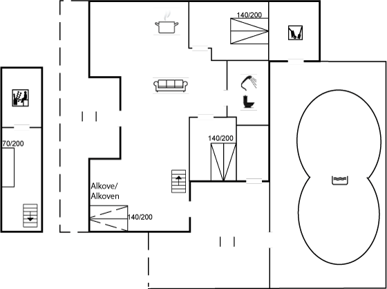 Vorschaubild von Ferienhaus SW02 in Lakolk - Rømø