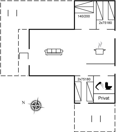 Vorschaubild von Ferienhaus SW30 in Blokhus - Nordjütland
