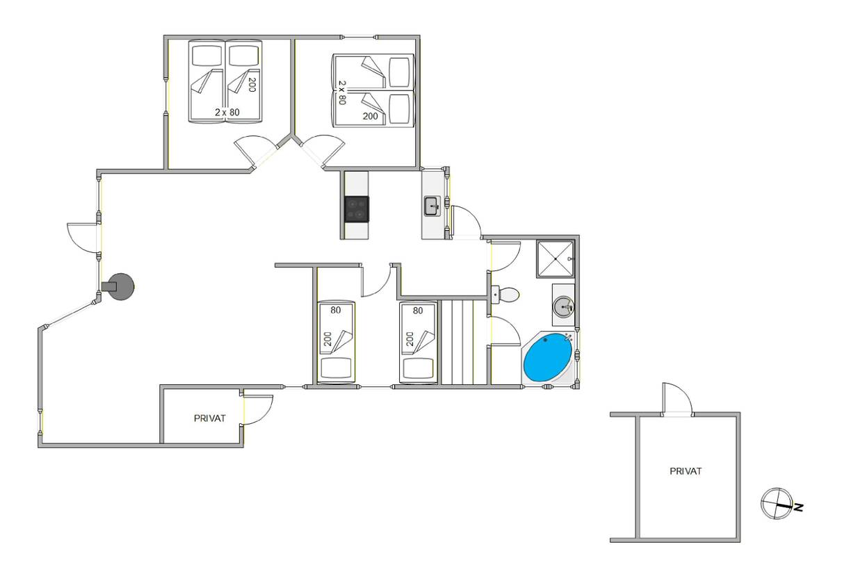 Vorschaubild von Ferienhaus SY75 in Houstrup - Westjütland