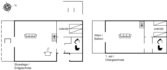 Vorschaubild von Ferienhaus SZ95 in Saltum - Blokhus - Nordjütland