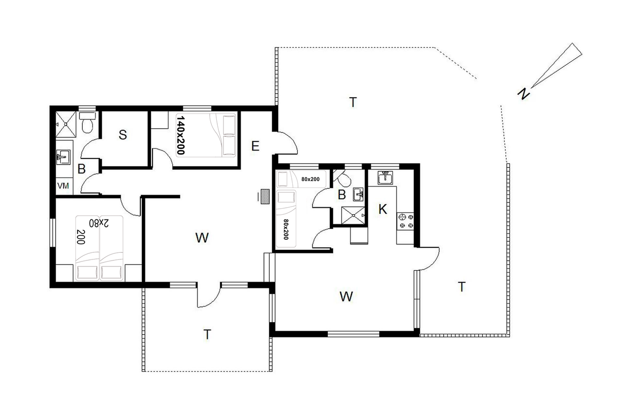Vorschaubild von Ferienhaus TB72 in Henne Strand - Westjütland