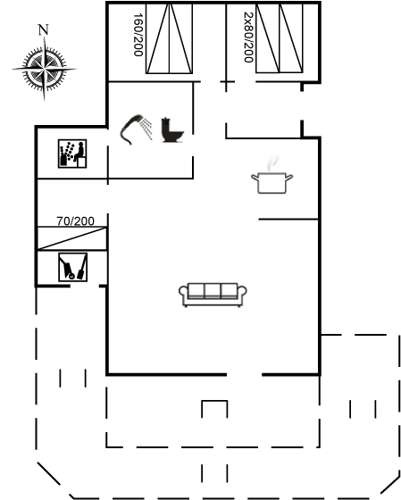 Vorschaubild von Ferienhaus TC40 in Skaven - Westjütland
