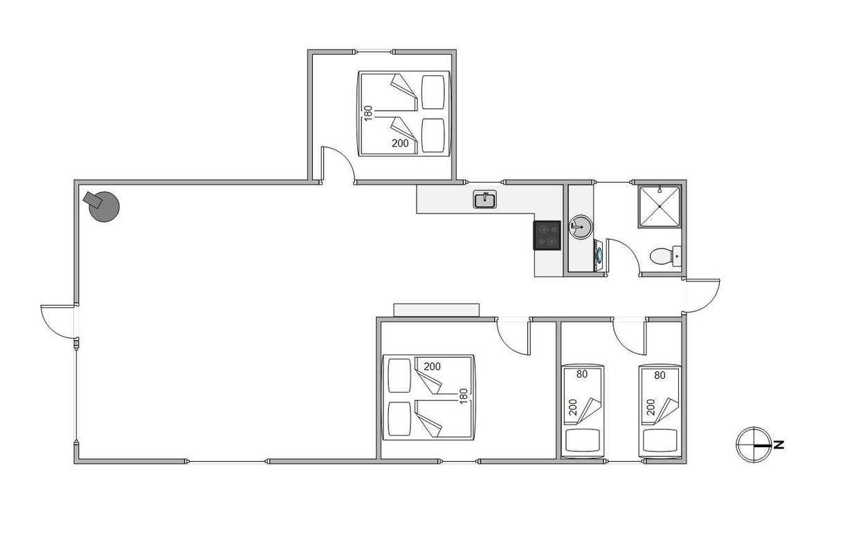 Vorschaubild von Ferienhaus TD02 in Jegum - Westjütland