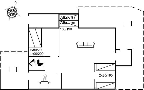 Vorschaubild von Ferienhaus TD77 in Lønstrup - Nordjütland