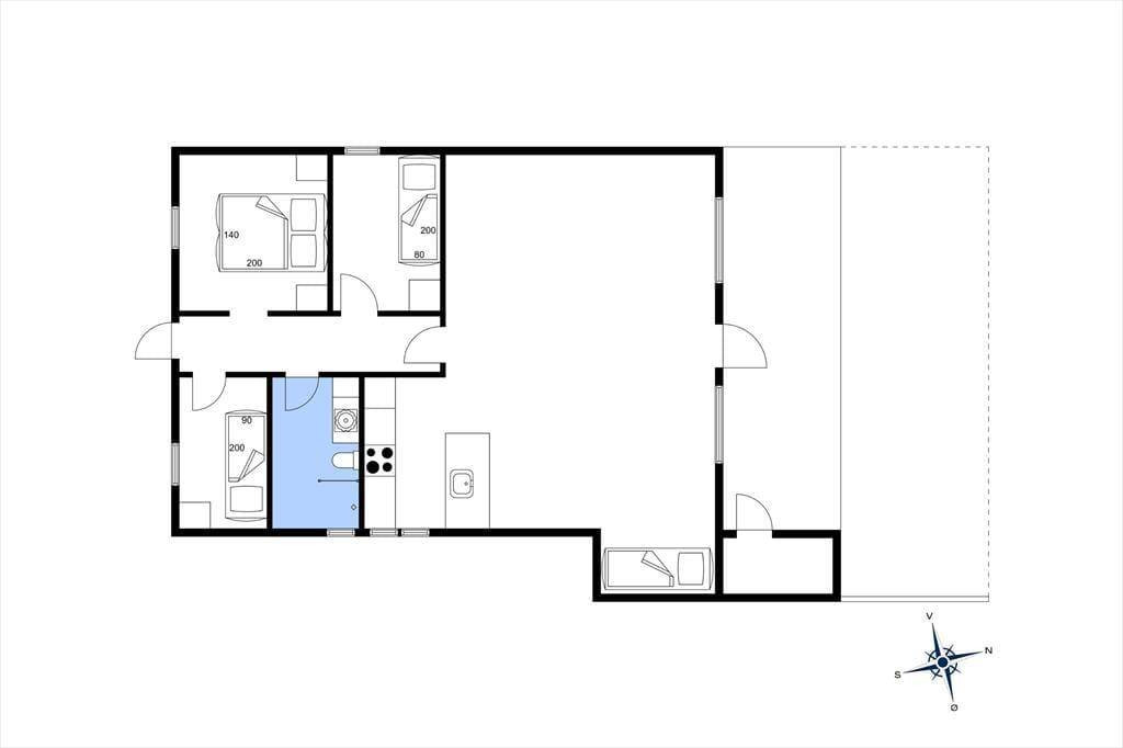 Vorschaubild von Ferienhaus TE06 in Kulhuse - Nordseeland
