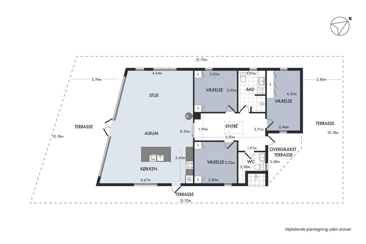 Vorschaubild von Ferienhaus TE84 in Mols - Ostjütland