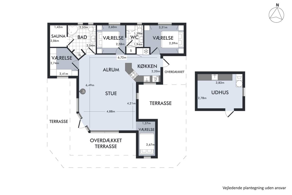 Vorschaubild von Ferienhaus TF72 in Ahl - Ebeltoft - Ostjütland
