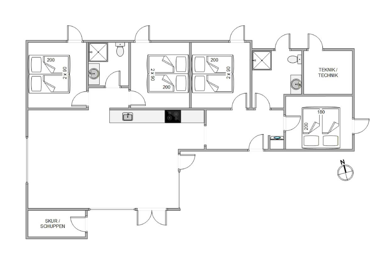 Vorschaubild von Ferienhaus TG34 in Klegod - Westjütland