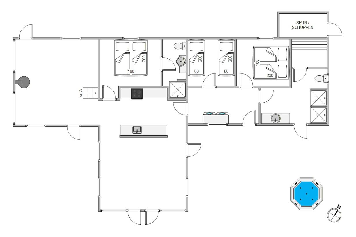 Vorschaubild von Ferienhaus TG41 in Houvig - Søndervig - Westjütland