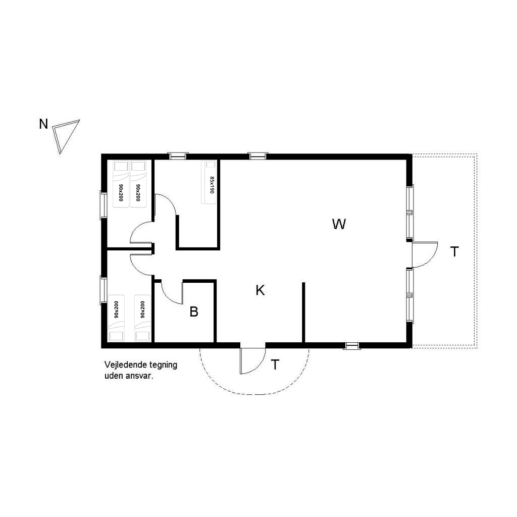 Vorschaubild von Ferienhaus TH76 in Henne Strand - Westjütland