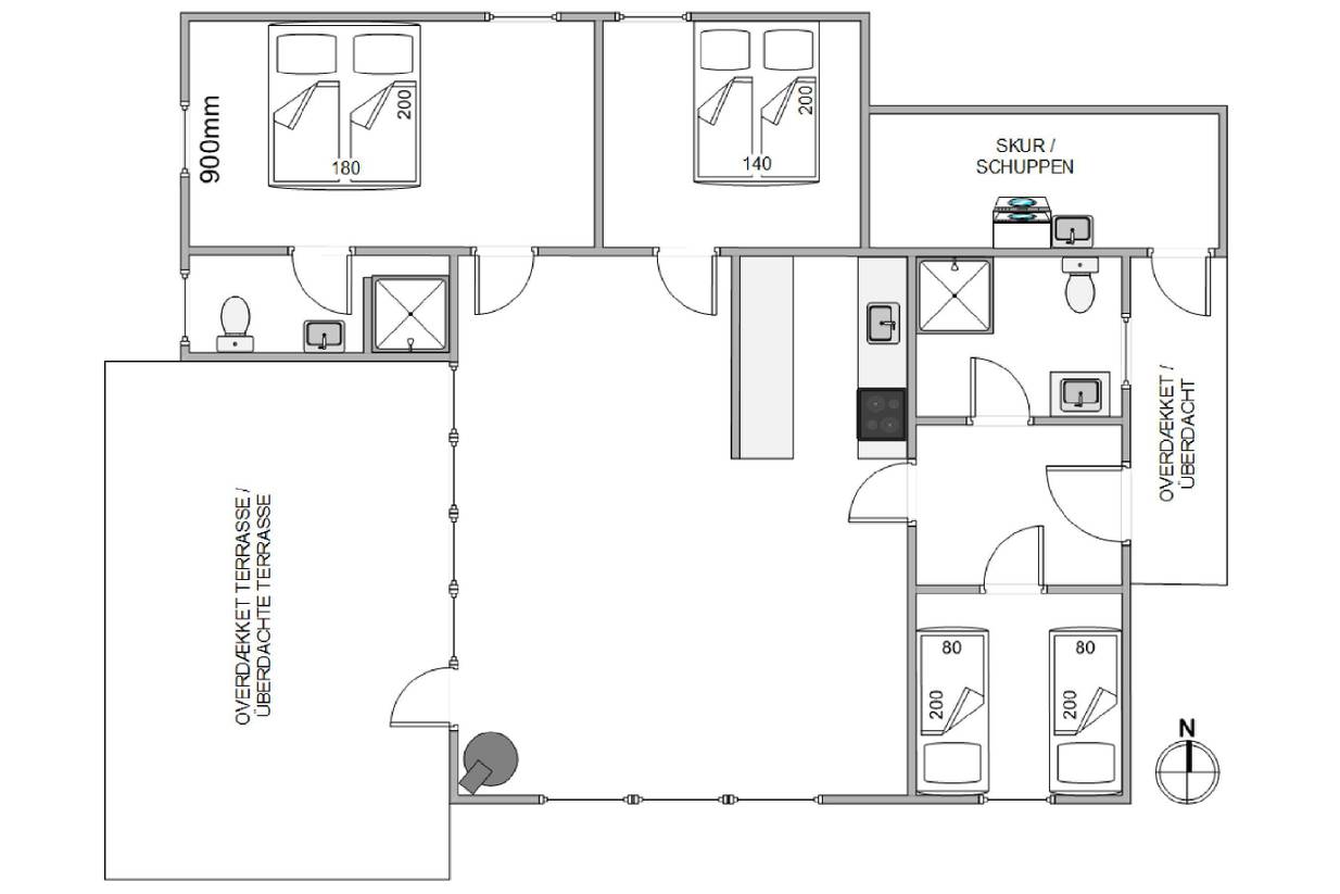 Vorschaubild von Ferienhaus TH77 in Søndervig - Westjütland