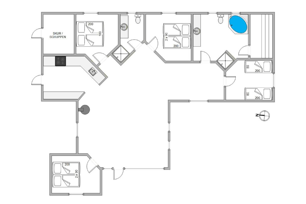 Vorschaubild von Ferienhaus TI56 in Årgab - Westjütland