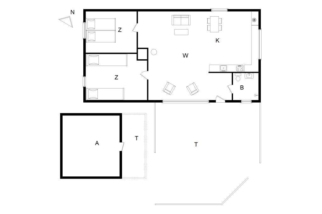 Vorschaubild von Ferienhaus TI72 in Nørhede - Fjand - Westjütland