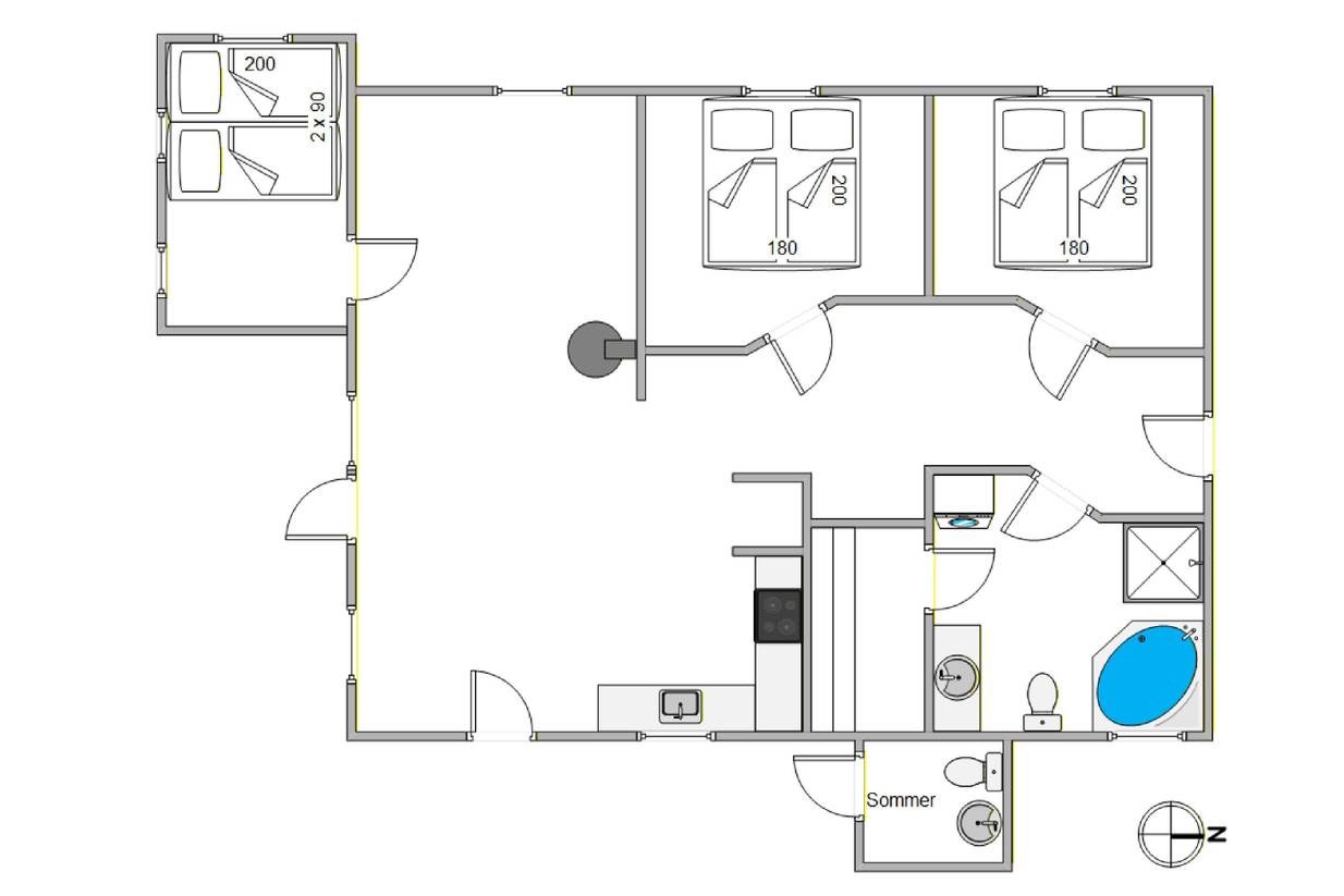 Vorschaubild von Ferienhaus TJ28 in Jegum - Westjütland