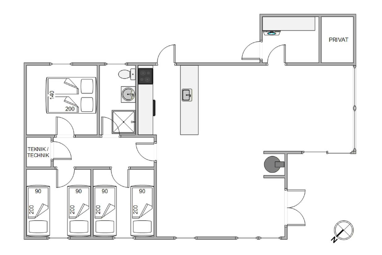 Vorschaubild von Ferienhaus TJ62 in Fjand - Westjütland