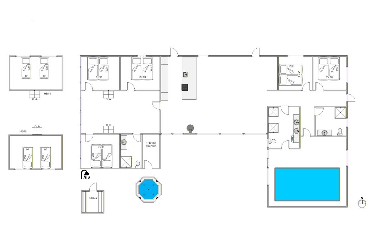 Vorschaubild von Ferienhaus TL43 in Blåvand - Westjütland