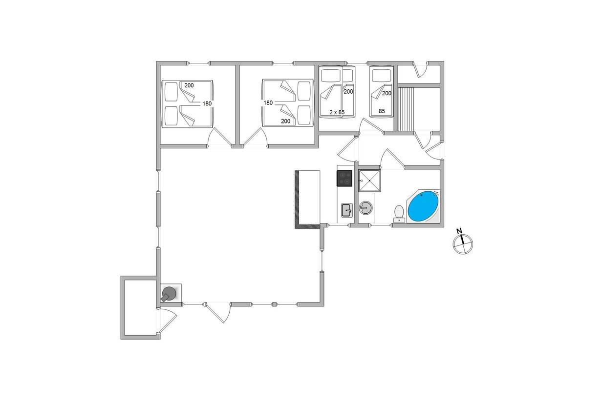 Vorschaubild von Ferienhaus TL94 in Bjerregård - Westjütland