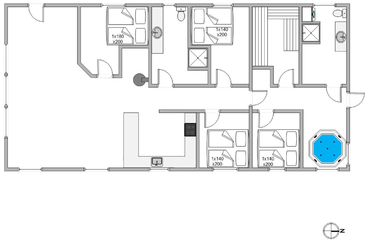 Vorschaubild von Ferienhaus TL95 in Houvig - Søndervig - Westjütland