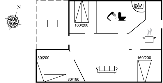 Vorschaubild von Ferienhaus TM61 in Rørvig - Westseeland