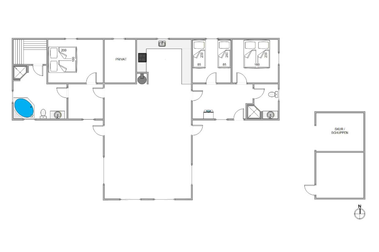 Vorschaubild von Ferienhaus TM93 in Houvig - Søndervig - Westjütland