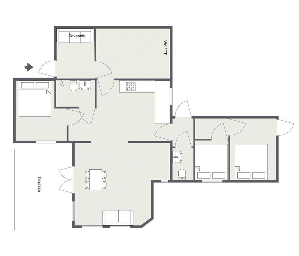 Vorschaubild von Ferienhaus TN07 in Kulhuse - Nordseeland