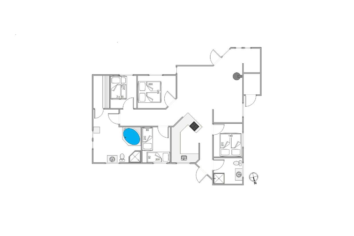 Vorschaubild von Ferienhaus TN89 in Houstrup - Westjütland