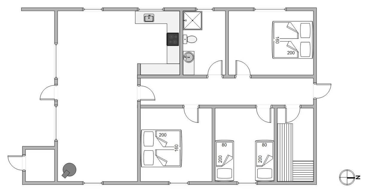 Vorschaubild von Ferienhaus TN99 in Bjerregård - Westjütland
