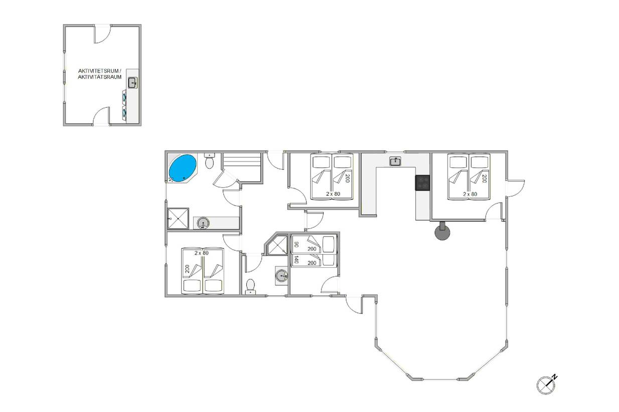 Vorschaubild von Ferienhaus TO02 in Klegod - Westjütland