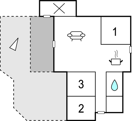 Vorschaubild von Ferienhaus TO67 auf Kobæk - Südseeland
