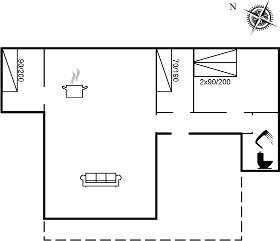 Vorschaubild von Ferienhaus TP76 in Vejers Strand - Westjütland